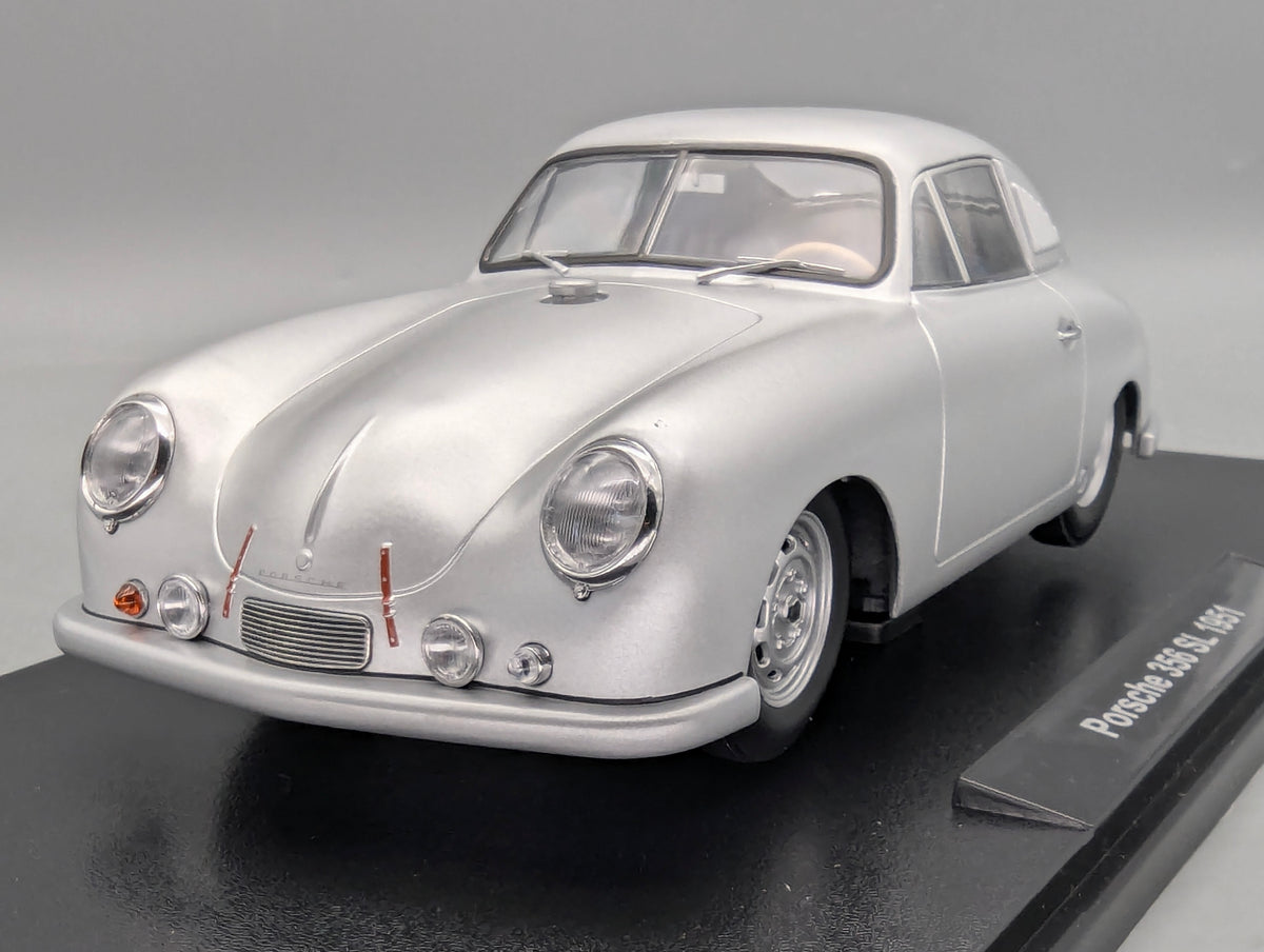 Modellautos 1:18 Werk83 Porsche 356 SL Plain Body 1951 Silber mit OVP