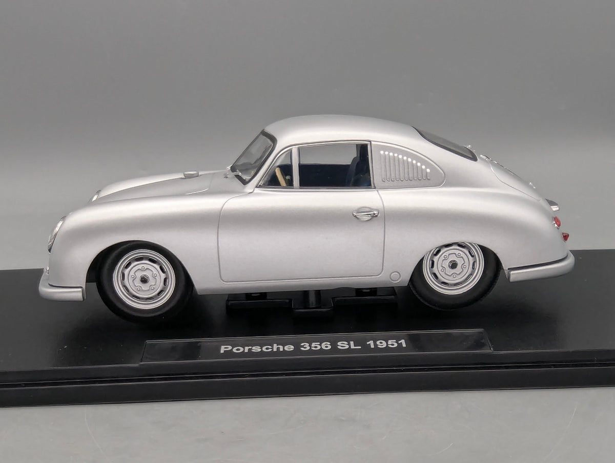 Modellautos 1:18 Werk83 Porsche 356 SL Plain Body 1951 Silber mit OVP