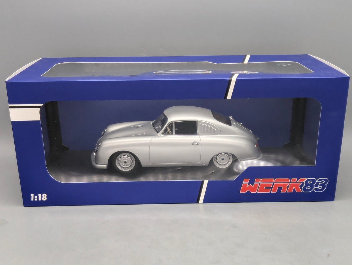 Modellautos 1:18 Werk83 Porsche 356 SL Plain Body 1951 Silber mit OVP