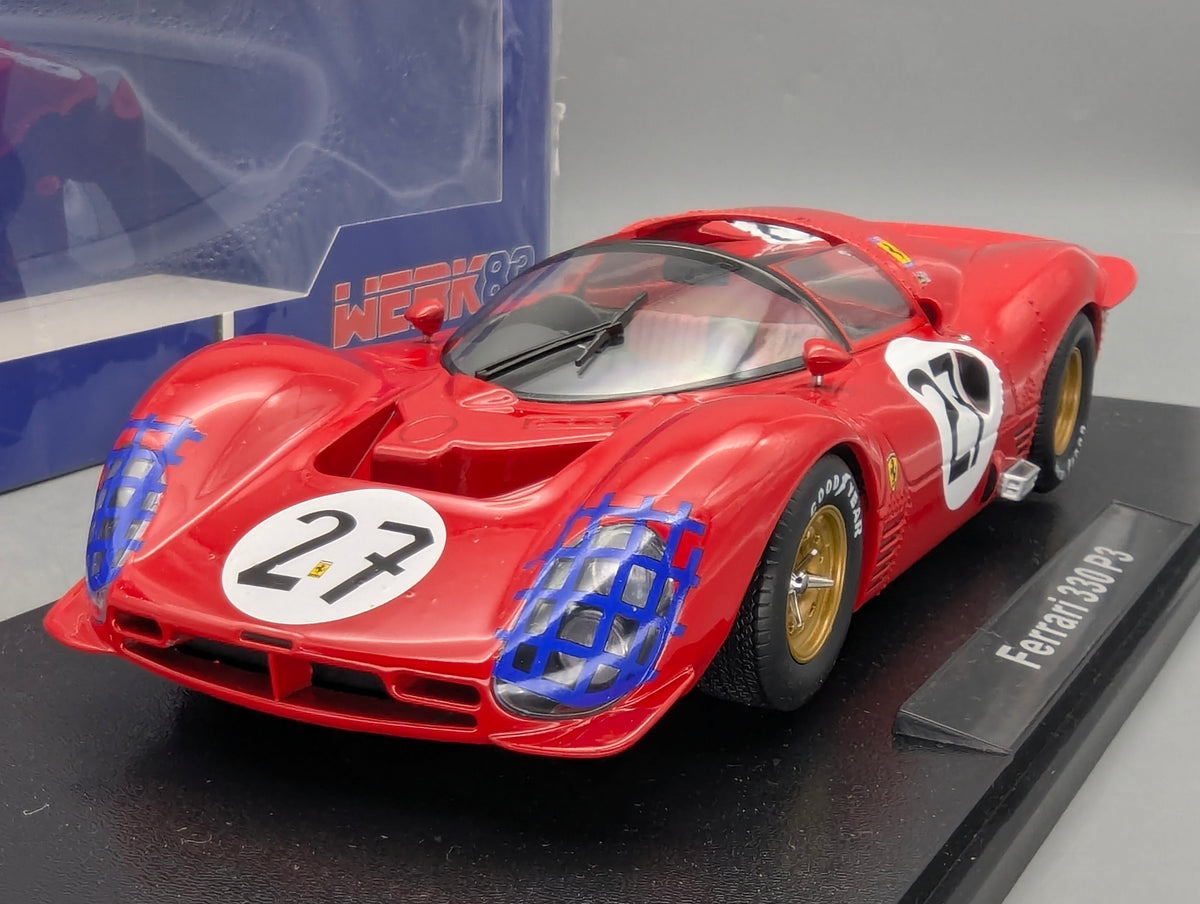 Modellautos 1:18 Werk83 Ferrari 330 P3 Spyder 24h Le Mans 1966 #27 mit OVP