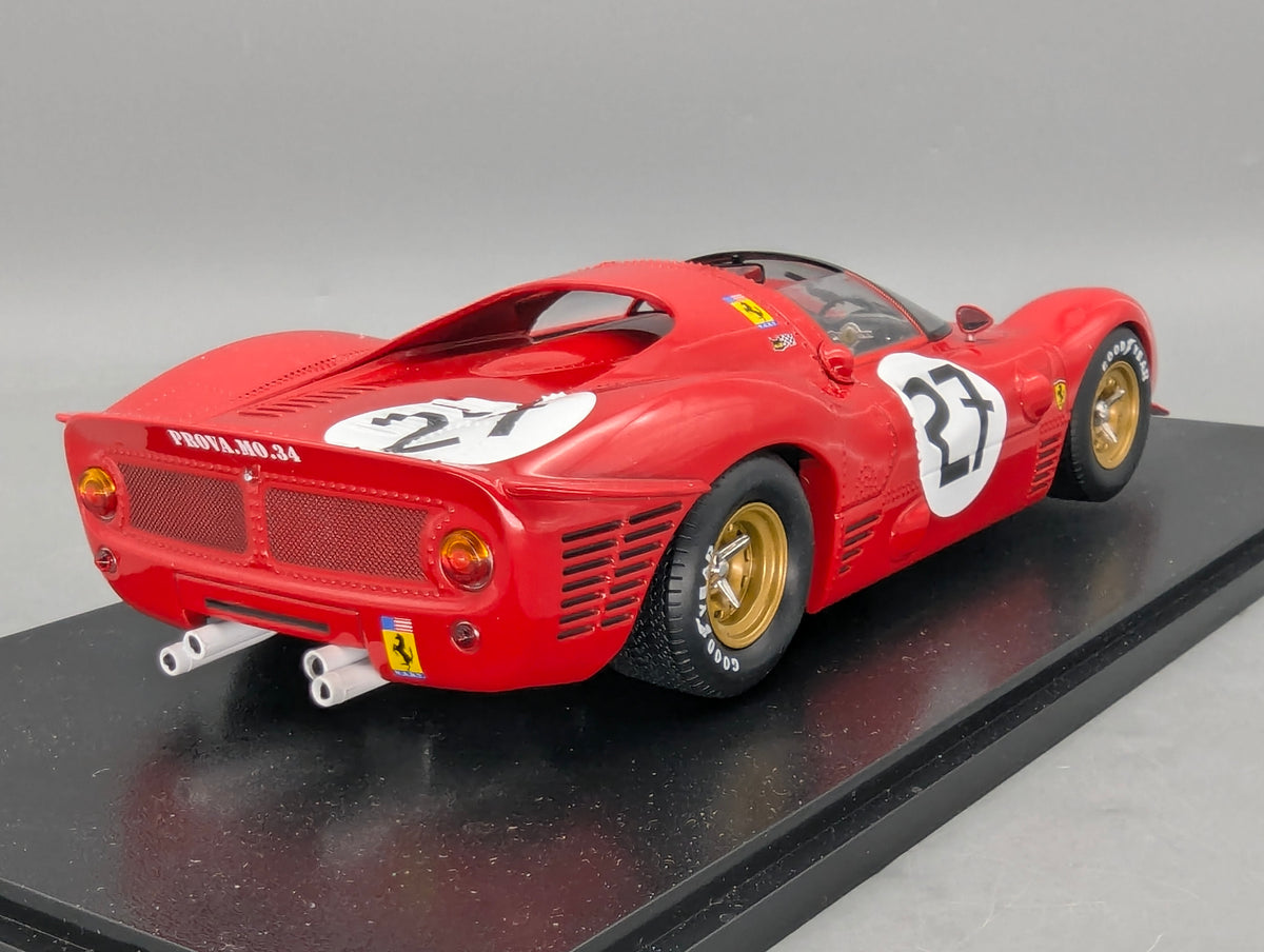Modellautos 1:18 Werk83 Ferrari 330 P3 Spyder 24h Le Mans 1966 #27 mit OVP