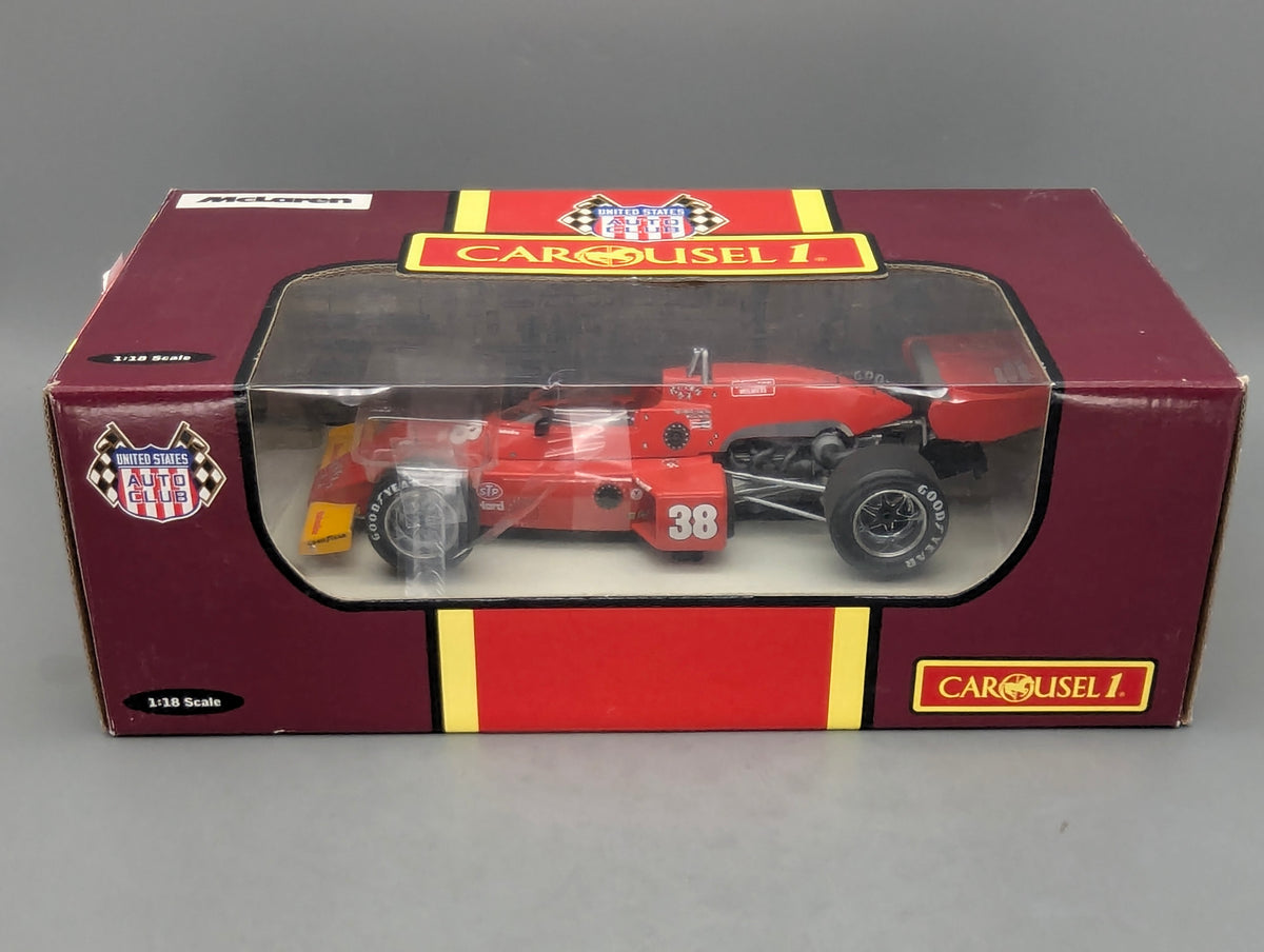 Modellautos 1:18 Carousel1 4808 McLaren M16 USAC 1977 #38 mit OVP