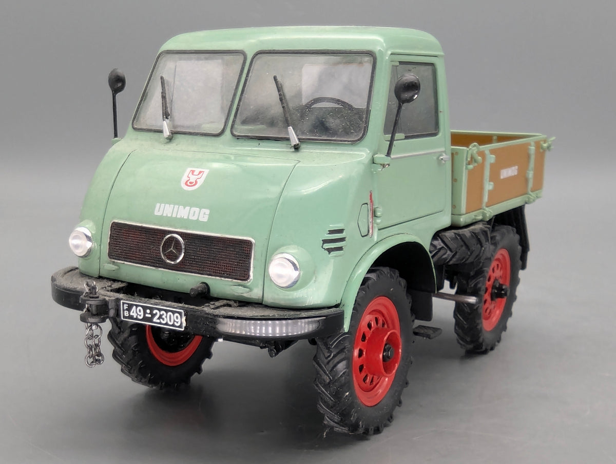 LKW Modelle 1:43 Schuco Mercedes-Benz Unimog 401 Westfalia Kabine OVP