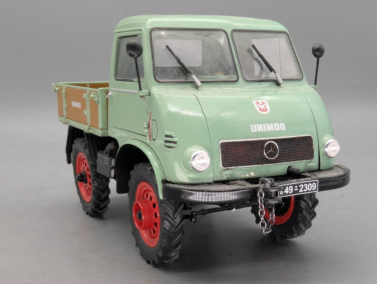LKW Modelle 1:43 Schuco Mercedes-Benz Unimog 401 Westfalia Kabine OVP