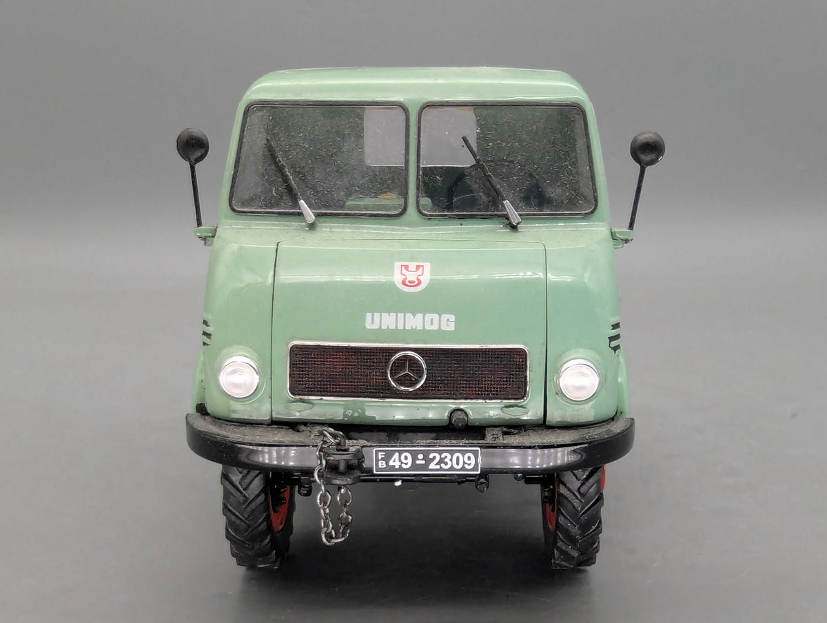 LKW Modelle 1:43 Schuco Mercedes-Benz Unimog 401 Westfalia Kabine OVP