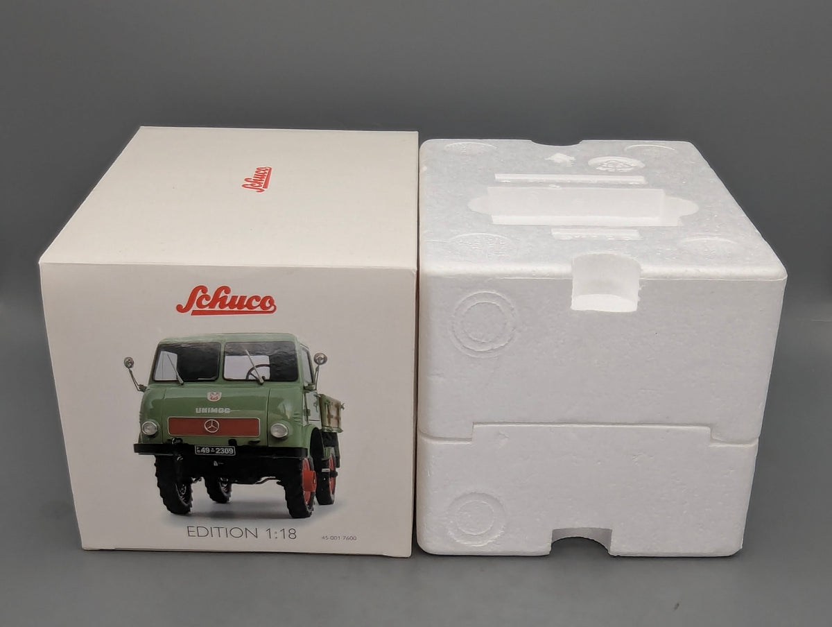 LKW Modelle 1:43 Schuco Mercedes-Benz Unimog 401 Westfalia Kabine OVP