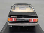 Modellautos 1:43 Minichamps Mercedes Benz 560 SEC 1986 Schwarz mit OVP