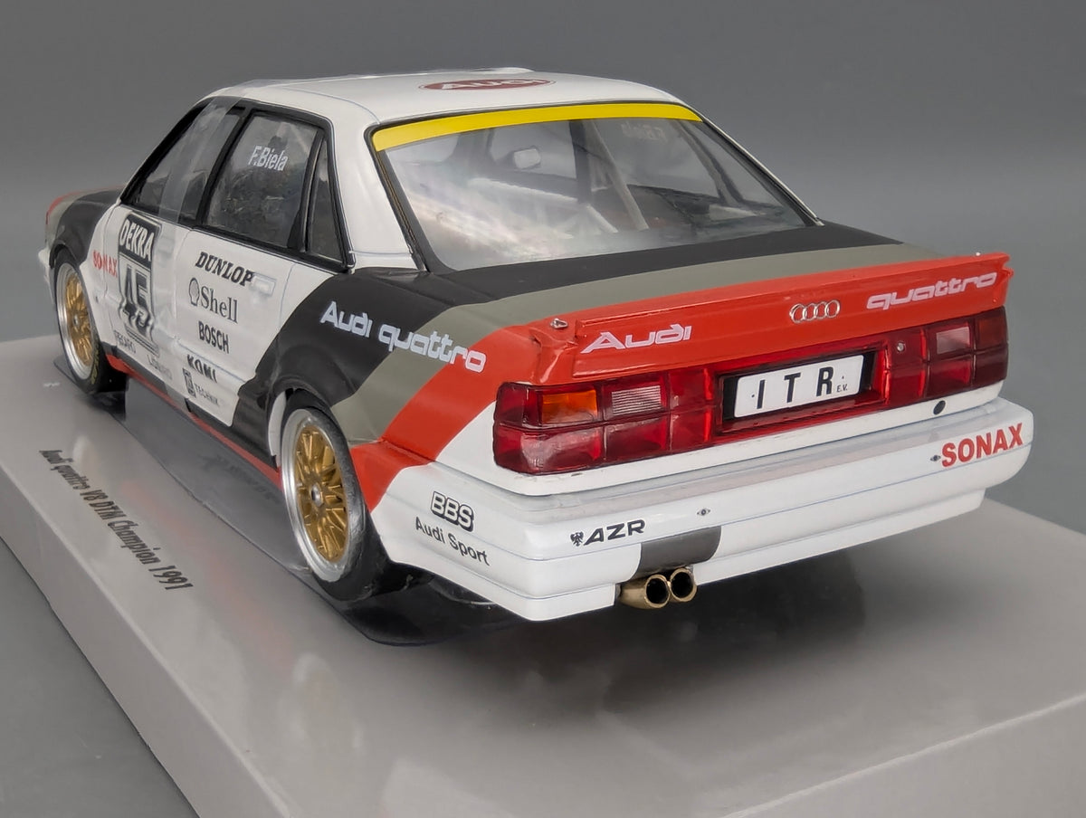 Modellautos 1:18 Werk83 Audi Quattro #V8 DTM Champion 1991 #45 F. Biela mit OVP