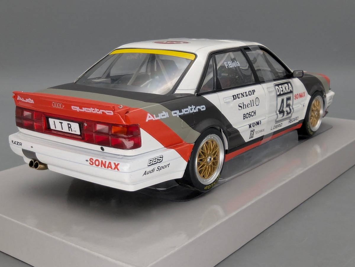 Modellautos 1:18 Werk83 Audi Quattro #V8 DTM Champion 1991 #45 F. Biela mit OVP
