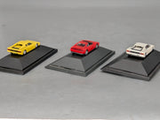 Modellautos 1:87 Herpa Ferrari 3-tlg Set 2x Testarossa 1x 348ts mit Vitrinen