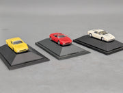 Modellautos 1:87 Herpa Ferrari 3-tlg Set 2x Testarossa 1x 348ts mit Vitrinen