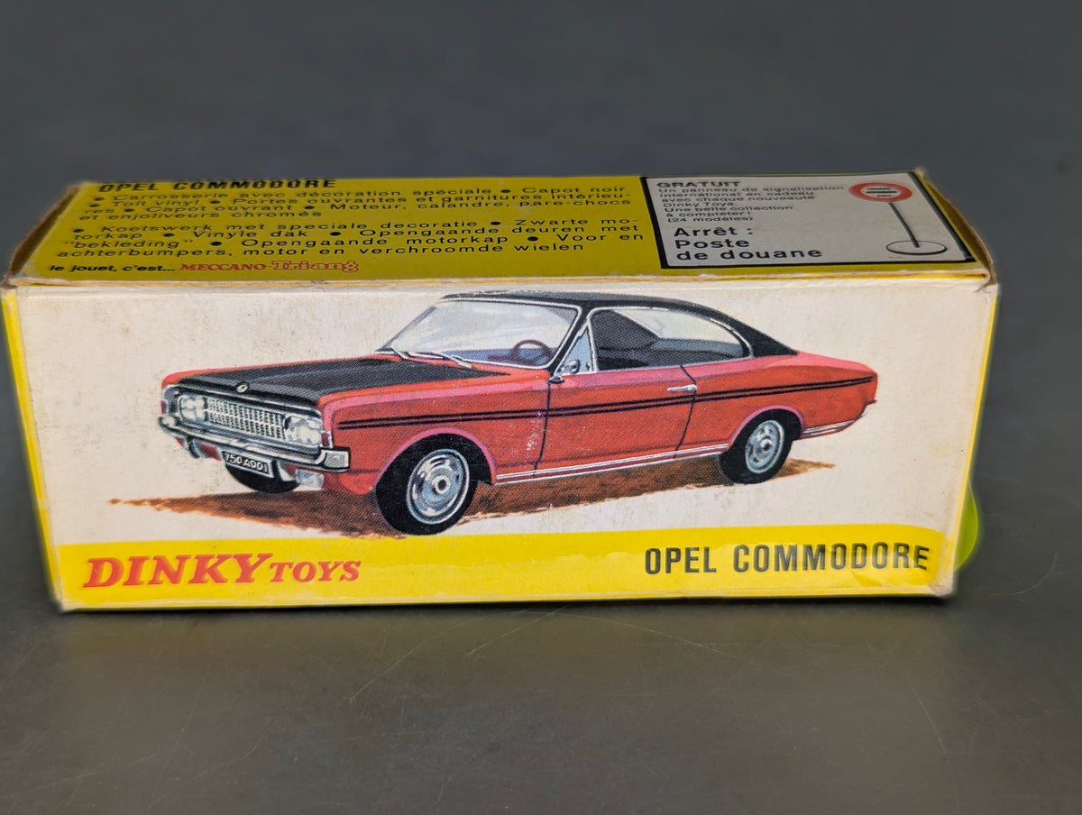 Modellauto 1:43 Dinky Toys 1420 heute Mattel Opel Commodore mirt OVP
