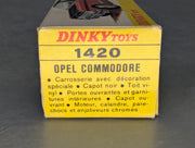 Modellauto 1:43 Dinky Toys 1420 heute Mattel Opel Commodore mirt OVP