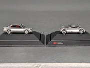 Modellautos 1:87 Rietze Audi 2-tlg Set Space Frame CC und AVUS Quattro in Dealer OVP