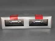 Modellautos 1:87 Rietze Audi 2-tlg Set Space Frame CC und AVUS Quattro in Dealer OVP