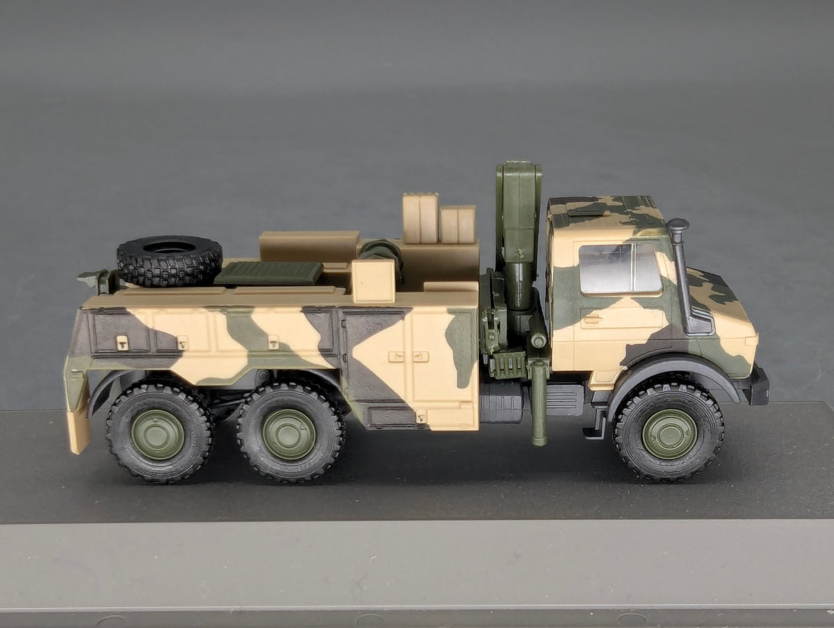 LKW Modell HO 1:87 Roco Minitanks 875 Unimog U 2450 L 6x6 Bergefahrzeug mit OVP