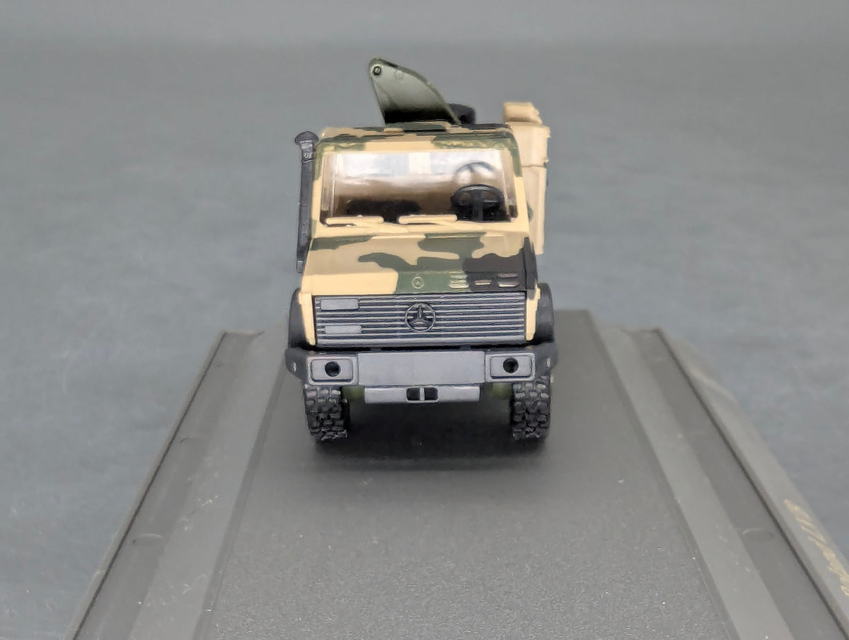 LKW Modell HO 1:87 Roco Minitanks 875 Unimog U 2450 L 6x6 Bergefahrzeug mit OVP