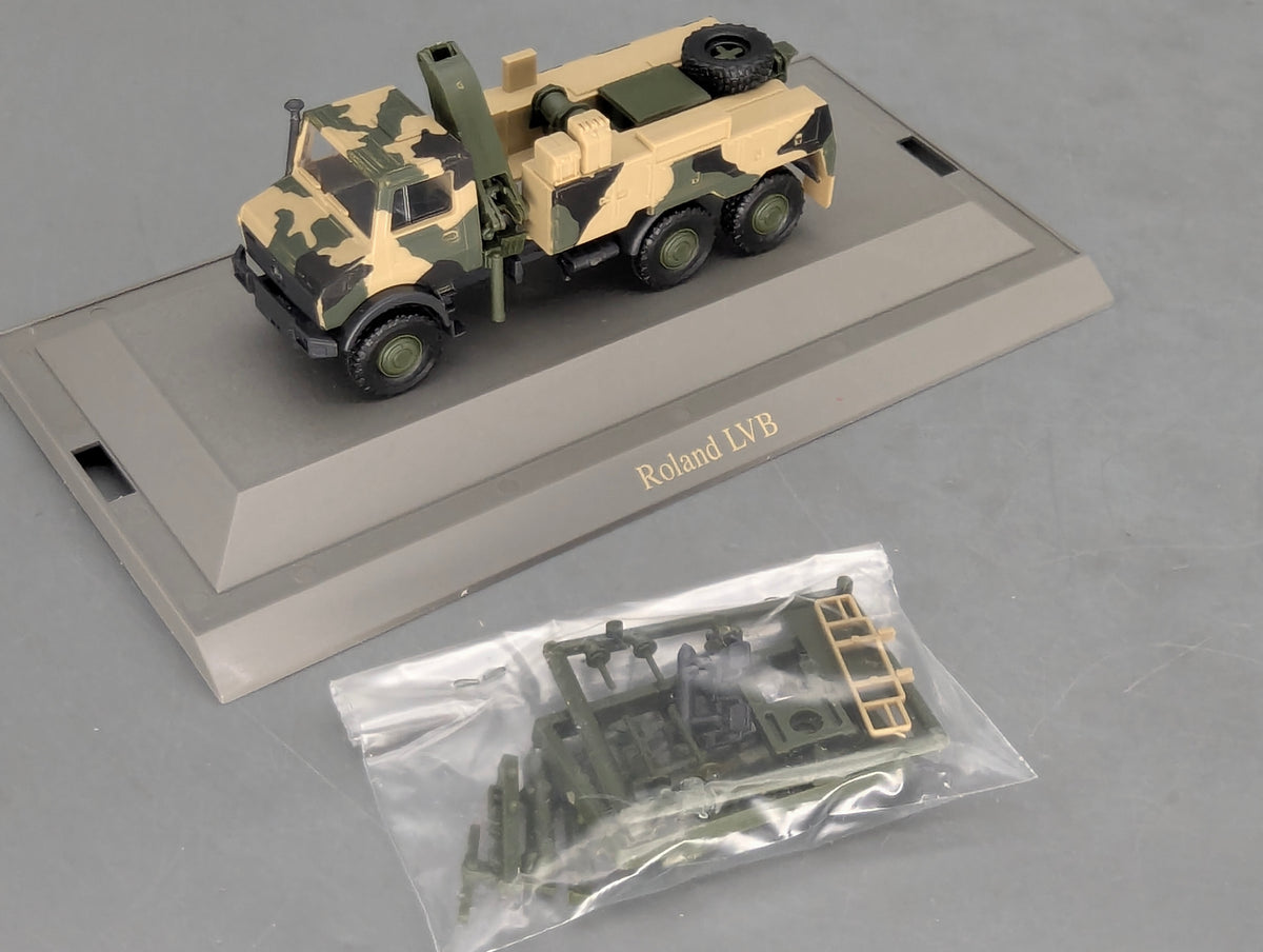 LKW Modell HO 1:87 Roco Minitanks 875 Unimog U 2450 L 6x6 Bergefahrzeug mit OVP