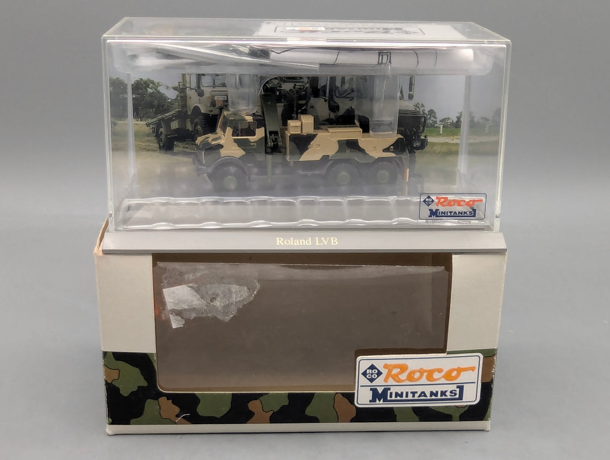 LKW Modell HO 1:87 Roco Minitanks 875 Unimog U 2450 L 6x6 Bergefahrzeug mit OVP