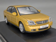 Modellautos 1:43 Schuco Opel Vectra 4-Türer Gold mit Dealer OVP