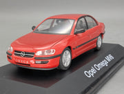Modellautos 1:43 Schuco Opel Omega B MV6 4-Türer Limousine Rot mit OVP