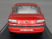 Modellautos 1:43 Schuco Opel Omega B MV6 4-Türer Limousine Rot mit OVP