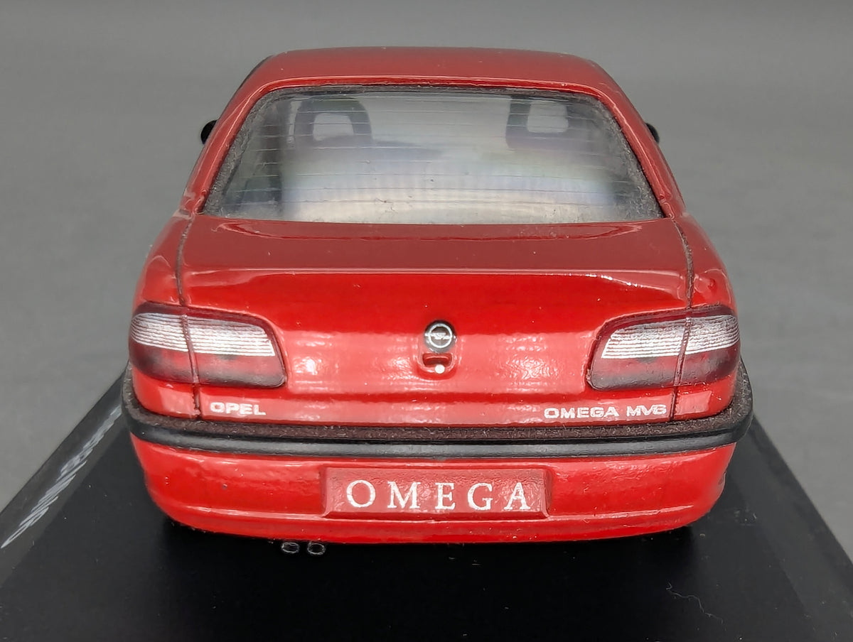 Modellautos 1:43 Schuco Opel Omega B MV6 4-Türer Limousine Rot mit OVP
