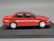 Modellautos 1:43 Schuco Opel Omega B MV6 4-Türer Limousine Rot mit OVP