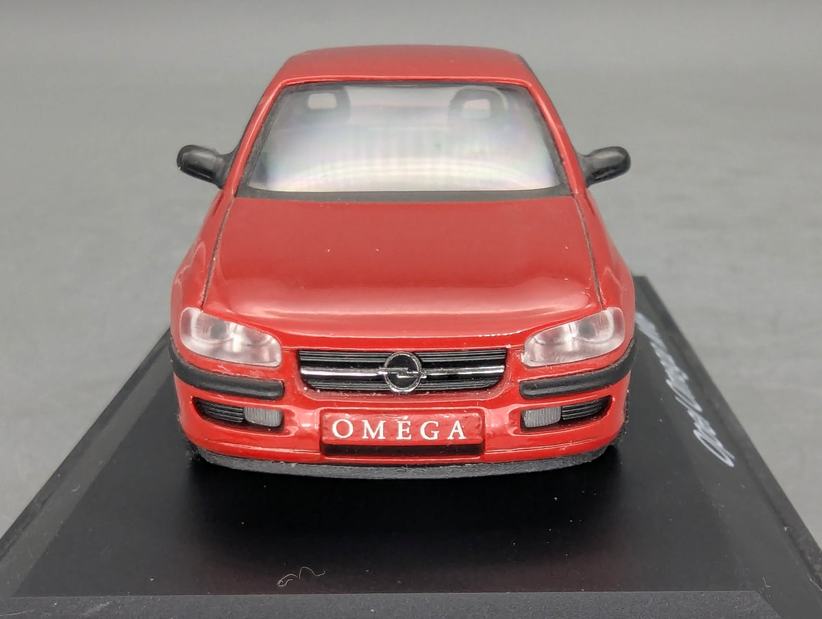 Modellautos 1:43 Schuco Opel Omega B MV6 4-Türer Limousine Rot mit OVP