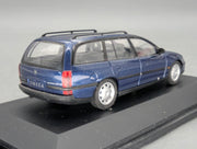 Modellautos 1:43 Schuco Opel Omega B Caravan 2,5 TD Blau Metallic mit OVP