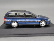 Modellautos 1:43 Schuco Opel Omega B Caravan 2,5 TD Blau Metallic mit OVP