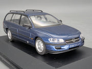Modellautos 1:43 Schuco Opel Omega B Caravan 2,5 TD Blau Metallic mit OVP