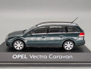 Modellautos 1:43 Schuco Opel Vectra Caravan Dunkelgrün Metallic mit Dealer OVP
