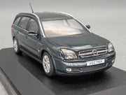 Modellautos 1:43 Schuco Opel Vectra Caravan Dunkelgrün Metallic mit Dealer OVP
