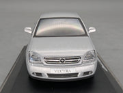 Modellautos 1:43 Schuco Opel Vectra 4-Türer Silber Metallic mit Dealer OVP