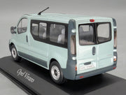 Modellautos 1:43 Minichamps Opel Vivaro Silber-Grün mit Dealer OVP