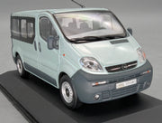 Modellautos 1:43 Minichamps Opel Vivaro Silber-Grün mit Dealer OVP