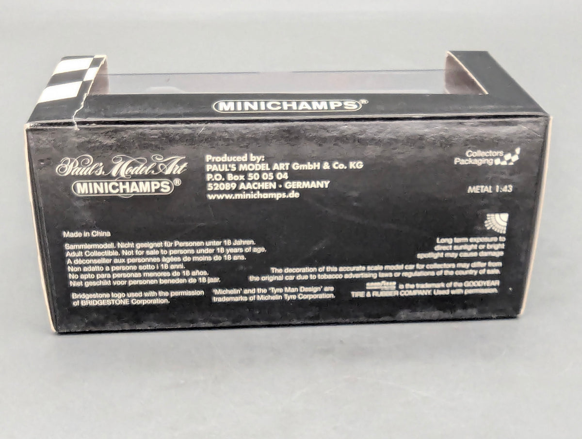 Modellautos 1:43 Minichamps Mercedes Benz C-Class DTM 2006 #10 J. Alesi mit OVP