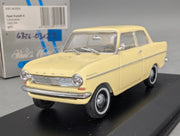Modellautos 1:43 Minichamps Opel Kadett A Limousine 1962 Gelb mit OVP