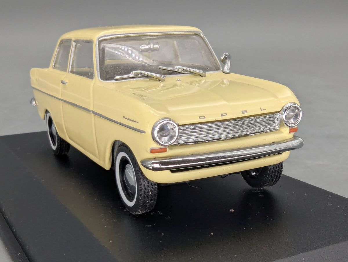 Modellautos 1:43 Minichamps Opel Kadett A Limousine 1962 Gelb mit OVP