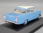 Modellautos 1:43 Minichamps Opel Rekord P1 2-Türer 1958 Blau Weiß mit OVP