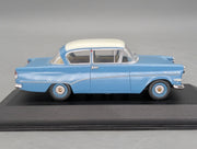 Modellautos 1:43 Minichamps Opel Rekord P1 2-Türer 1958 Blau Weiß mit OVP