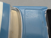 Modellautos 1:43 Minichamps Opel Rekord P1 2-Türer 1958 Blau Weiß mit OVP