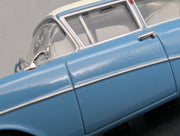 Modellautos 1:43 Minichamps Opel Rekord P1 2-Türer 1958 Blau Weiß mit OVP
