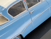 Modellautos 1:43 Minichamps Opel Rekord P1 2-Türer 1958 Blau Weiß mit OVP