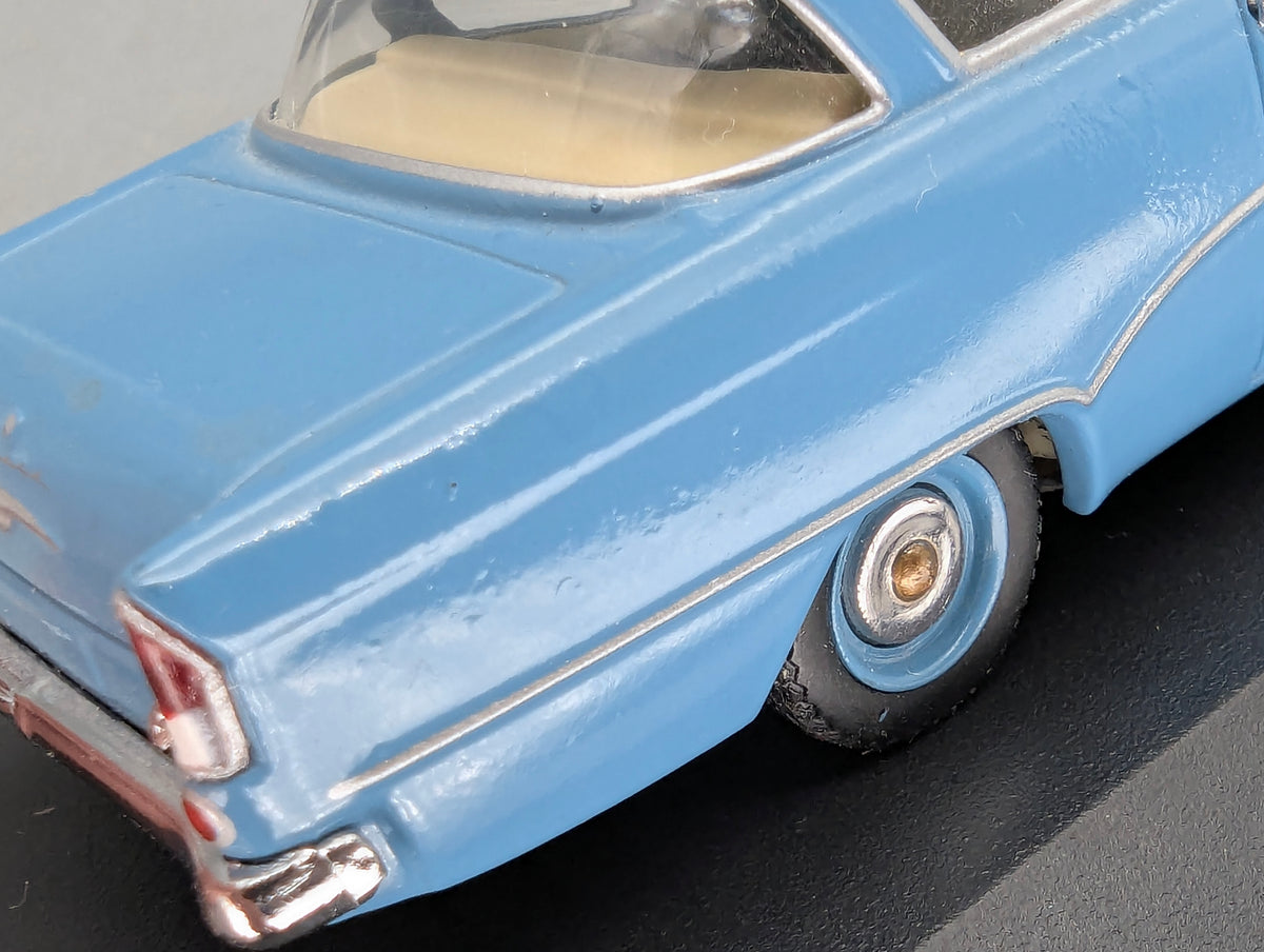 Modellautos 1:43 Minichamps Opel Rekord P1 2-Türer 1958 Blau Weiß mit OVP