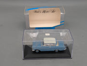 Modellautos 1:43 Minichamps Opel Rekord P1 2-Türer 1958 Blau Weiß mit OVP
