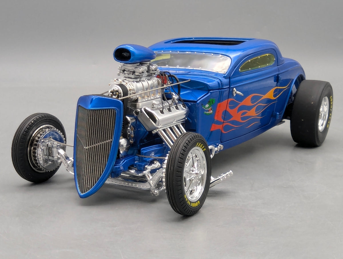 Modellautos 1:18 GMP Blown 34 Hot Rod Rat Fink mit OVP