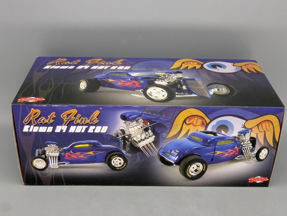 Modellautos 1:18 GMP Blown 34 Hot Rod Rat Fink mit OVP