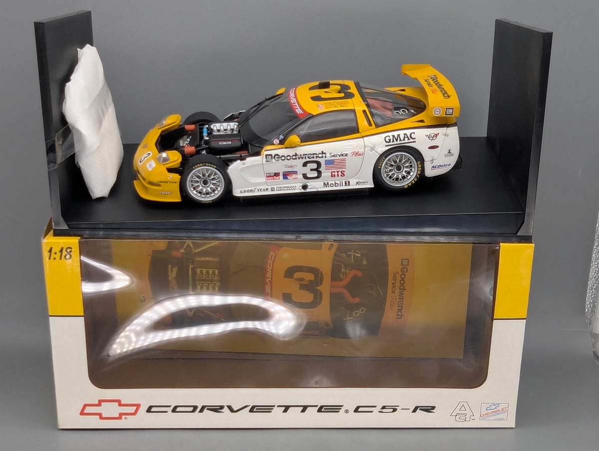 Modellautos 1:18 AUTOart 80005 Chevrolet Corvette C5-R ALMS 2000 #3 mit OVP